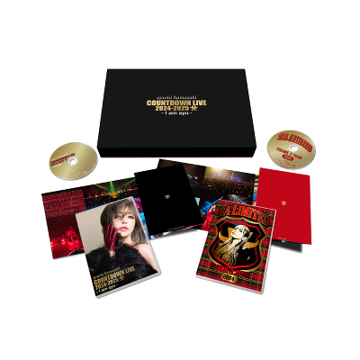 初回生産限定盤】ayumi hamasaki COUNTDOWN LIVE 2024-2025 A ～I am