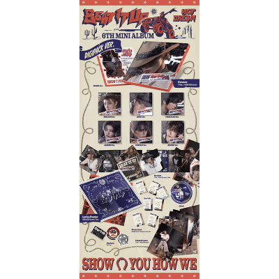 7種セット》【韓国盤】NEW ALBUM 'Beat It Up'【Digipack Ver.】｜NCT