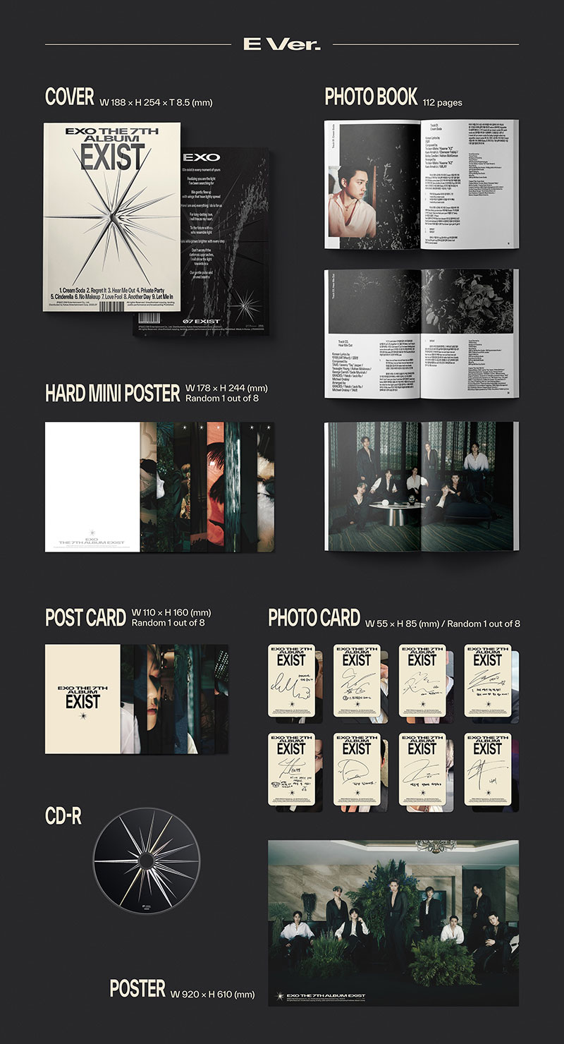 EXO The 7th Album'EXIST'2023.07.14 Release