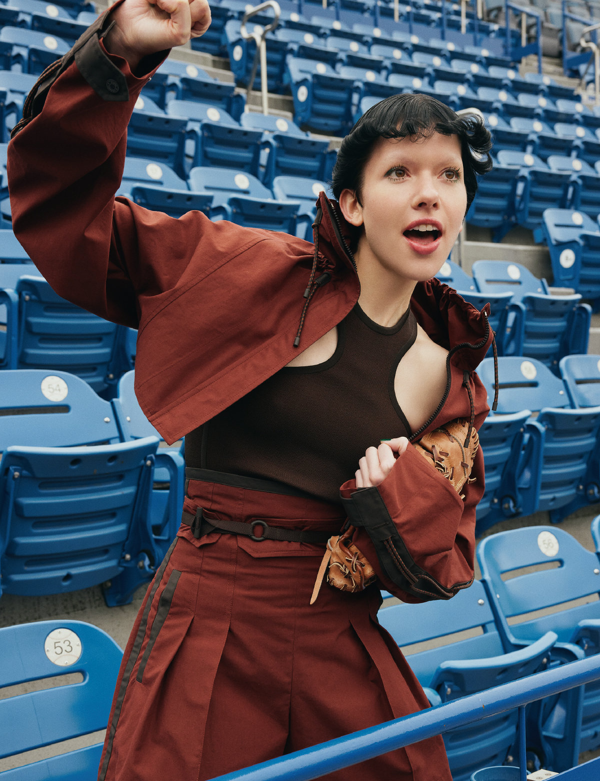 美品 Hokkaido F Village X パーカー サL HFX 栗山英樹 HOKKAIDO F