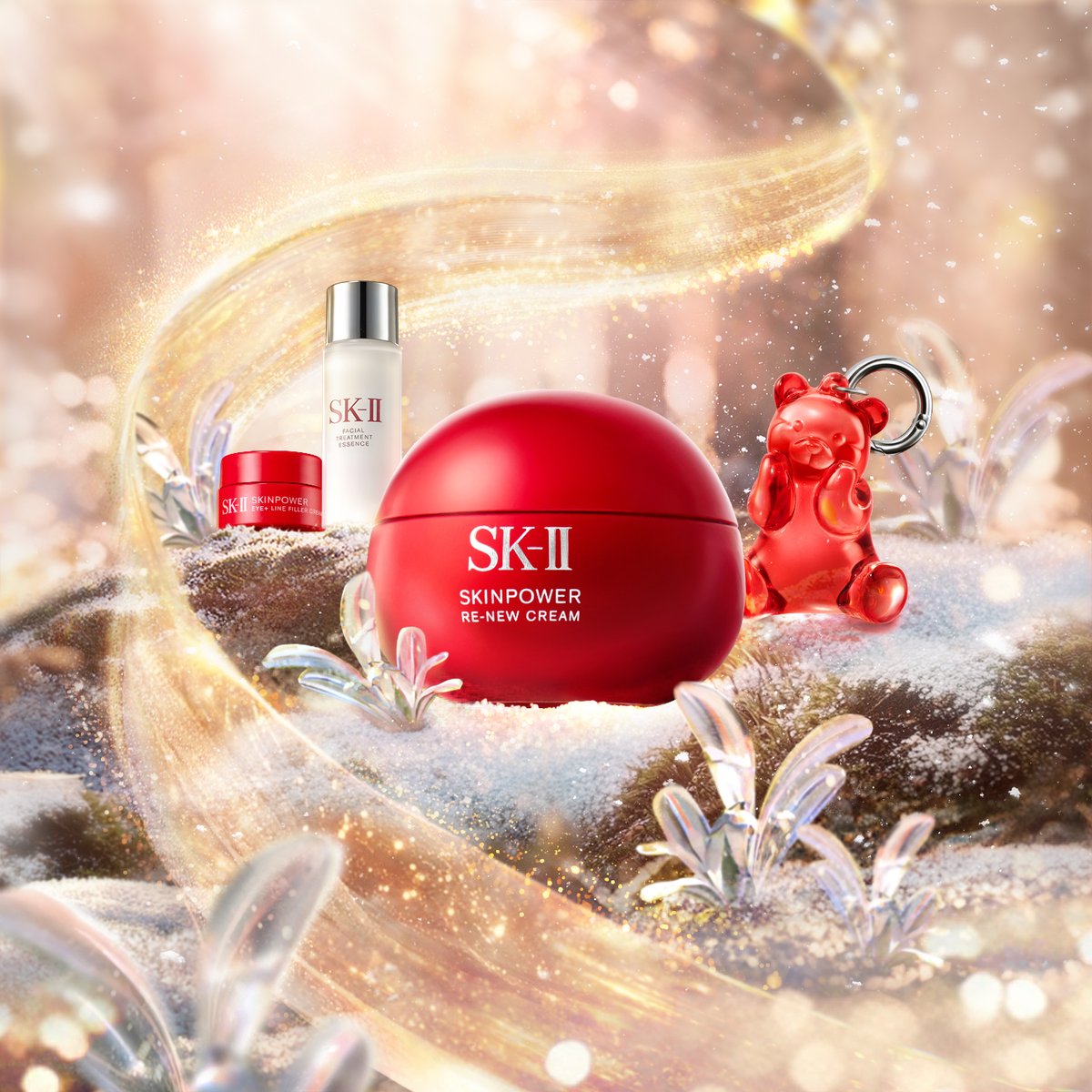 SK-II】“ぴてくま”と、クリアな素肌を目指して。ホリデー限定コフレが