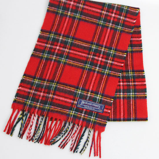 HIGHLAND TWEEDS (ハイランド ツイード) TARTAN SCARF / タータン