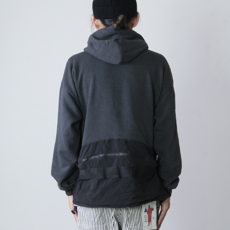 REMI RELIEF (レミレリーフ) ×BRIEFING T/C 裏起毛プルパーカ