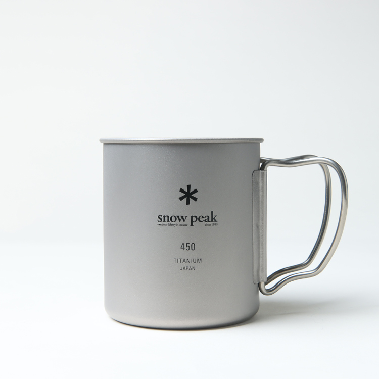 snow peak (スノーピーク) Ti-Single 450 Wall Cup TT / チタン