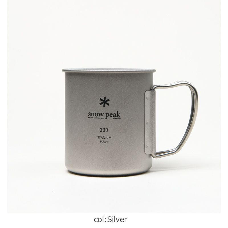 snow peak (スノーピーク) Toned Trout Ti-Single 300 Cup 2024