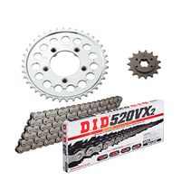 チェーン&前後スプロケット スチール 3点交換セット CRF250L(12-14