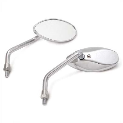 オーバルMINIミラー 右 8mm - バイク