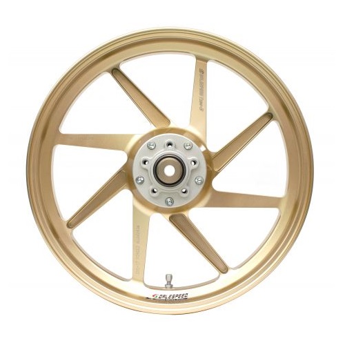 受注生産】アルミニウム鍛造ホイール(TYPE-E) 550-17 リア ゴールド