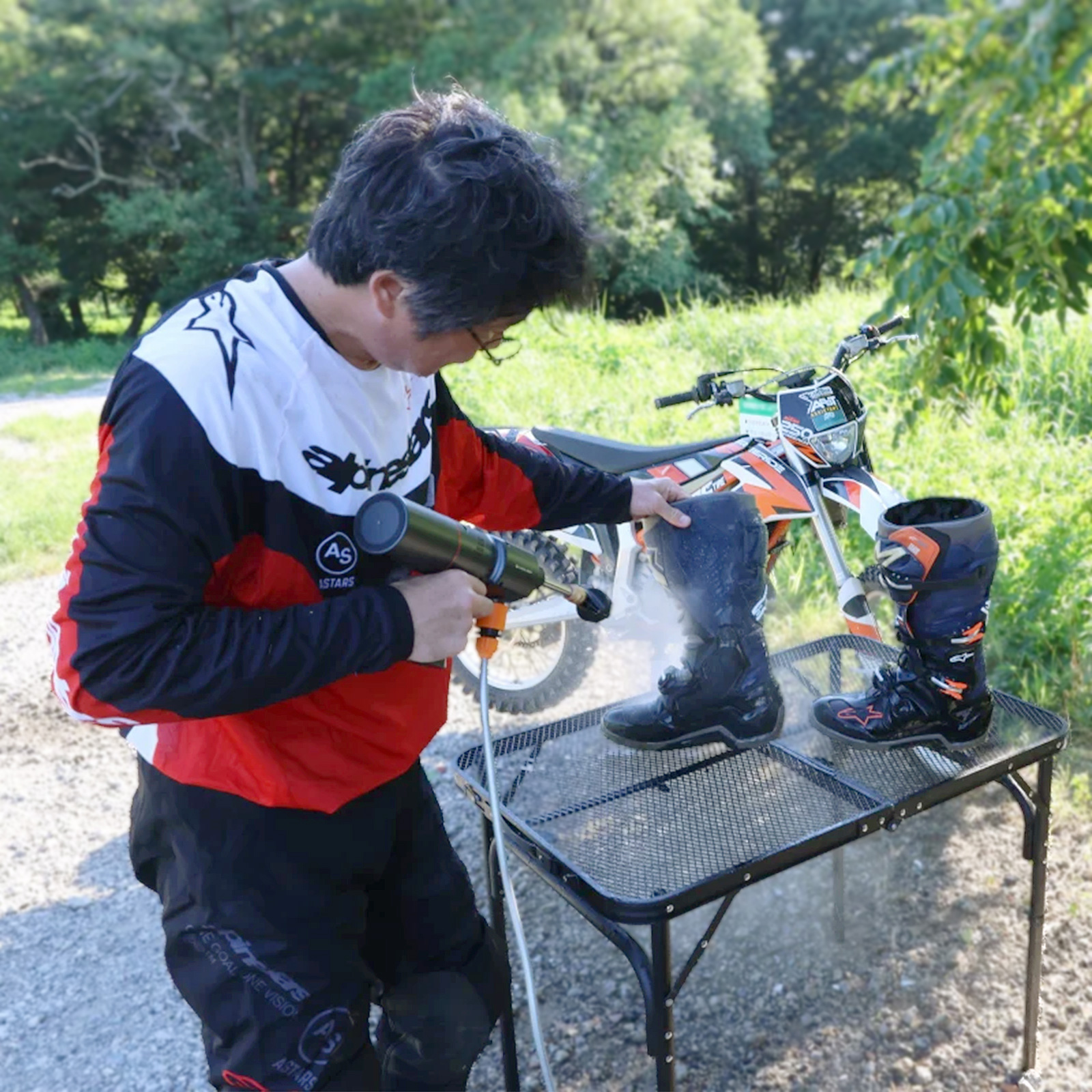 スマートポータブル01 高圧洗浄機 - 整備用品