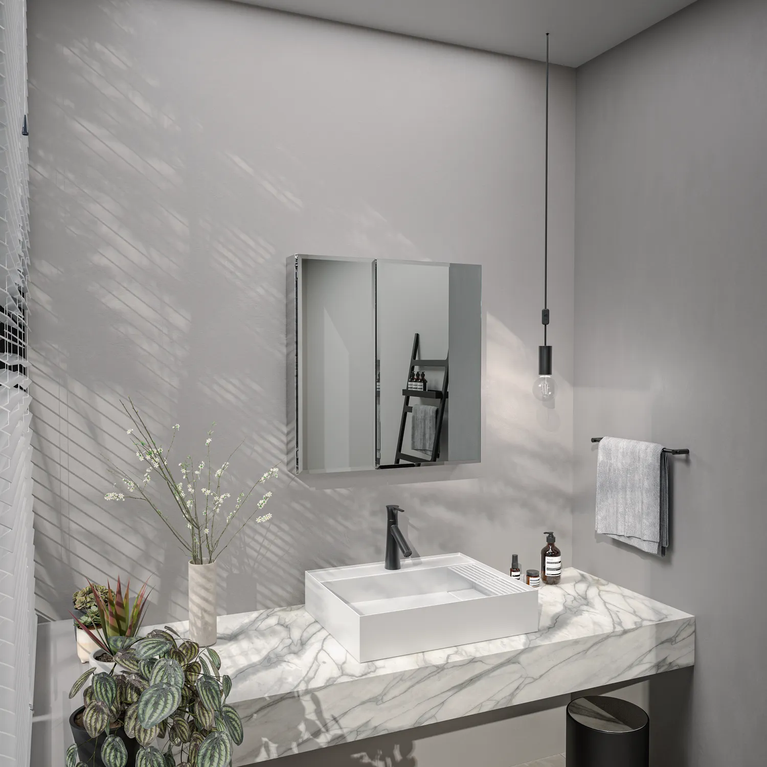 KOHLER イロシス W635×H662 | ミラー | 住宅設備機器（洗面台）の通販