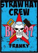 キャラクタースリーブ ワンピース 〈海賊旗〉フランキー(EN-873