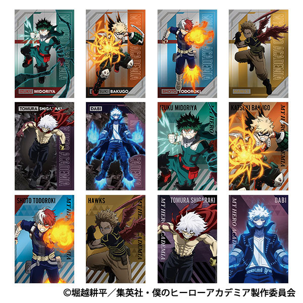 僕のヒーローアカデミア メタルポストカードコレクション 6パック入り