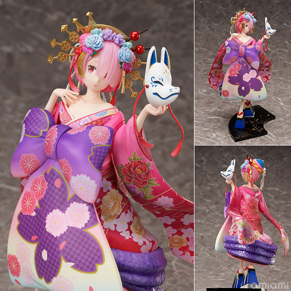 特典】Re：ゼロから始める異世界生活 ラム -花魁道中- 1/7 完成品