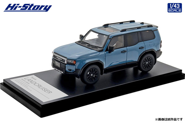 1/43 Toyota LANDCRUISER 250 ZX (2024) スモーキーブルー[ハイ