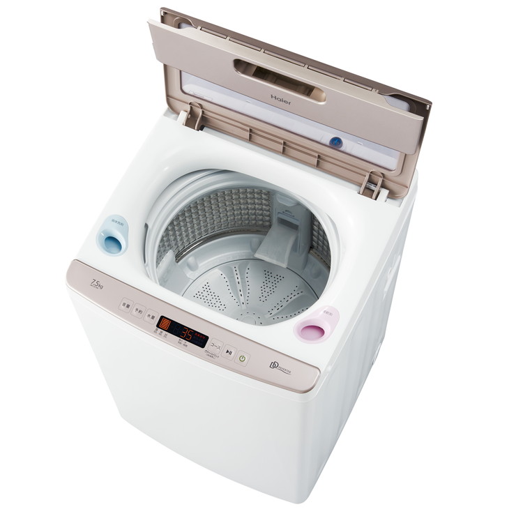 7.5kg 全自動洗濯機 JW-LD75A-W ハイアール | イオンスタイル