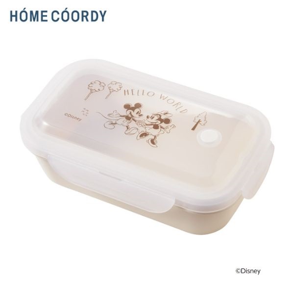 ホームコーディ ディズニー ふんわり盛れるシンプルランチボックス