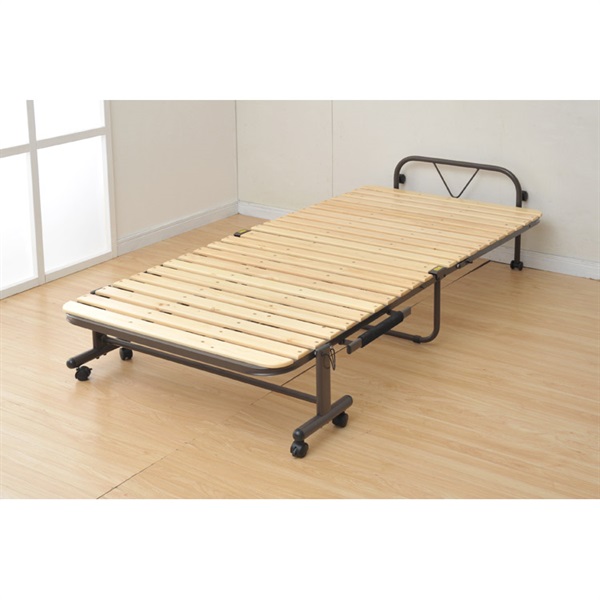 山善 すのこ折りたたみベッド SBB-7S（NA） | イオンスタイル