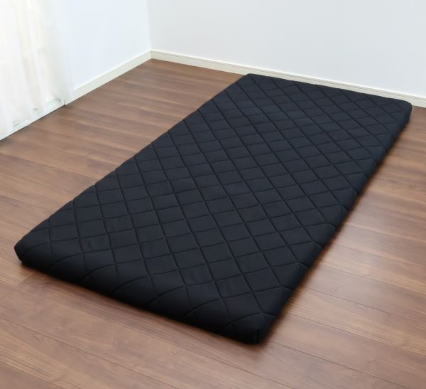 西川 寝心地にこだわった敷ふとん（体圧分散タイプ）シングル ブラック