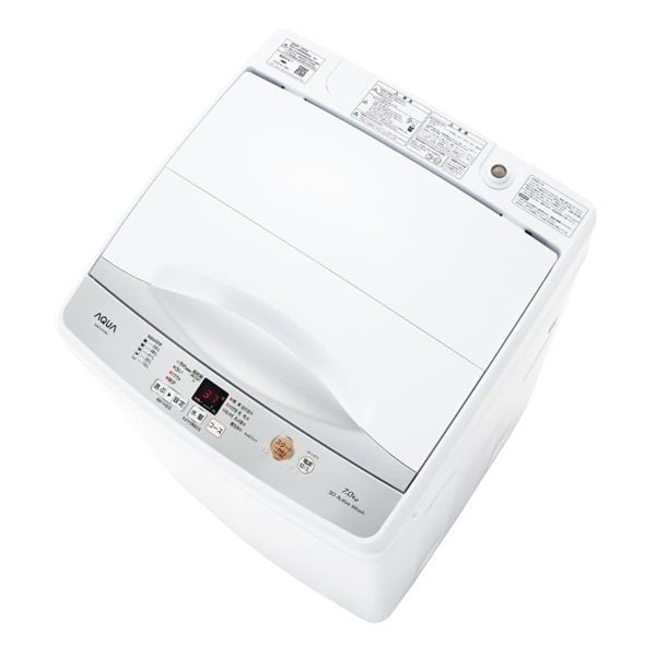 送料無料】アクア 2022年 洗濯機 AQW-H74 AQUA 88233-1 AQUA - 【送料
