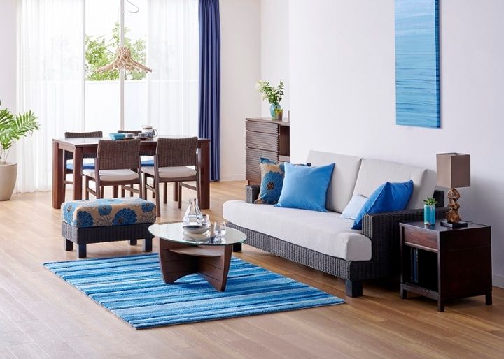 シン・ソファ (ラタン)・1人・2人・3人掛け ～デザイン・座り心地