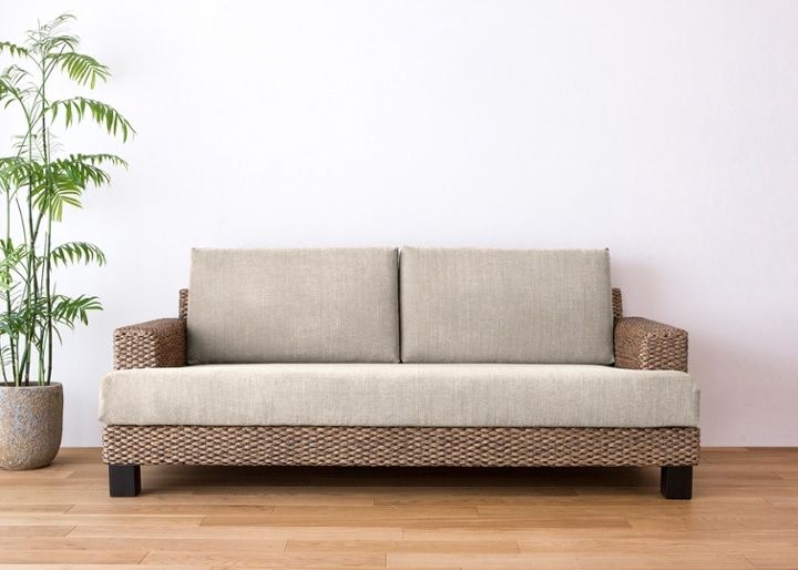 シン・ソファ (ヒヤシンス) カバー (カレイド)～美しい発色と柔らかな