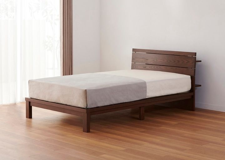 ムク・ベッド ～無垢材の癒し、心地良い眠りをもたらす～ | a.flat 風