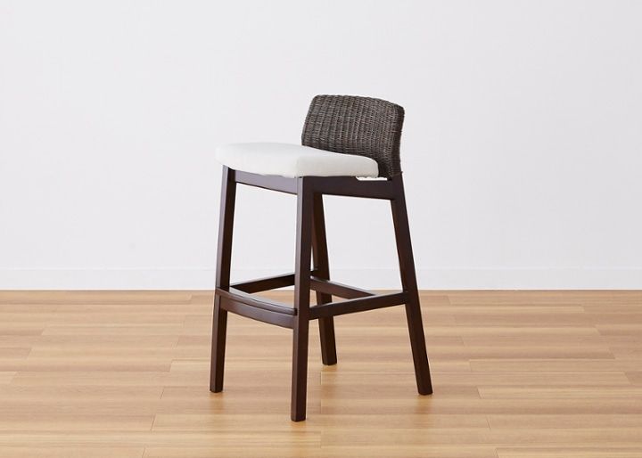 ハブ・カウンターチェア (ラタン)～そよ風が流れるような抜け感のある