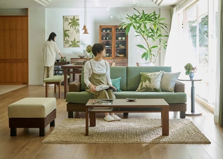 シン・ソファ (ラタンGB) | a.flat 風が運ぶ、自然の贈りもの