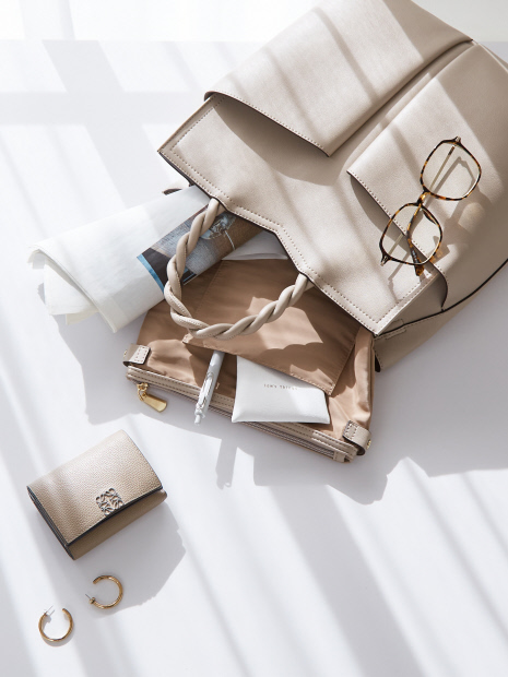 Twiste/ダブルポケット2WAYトート L｜LOWELL Things / ロウェル シングス