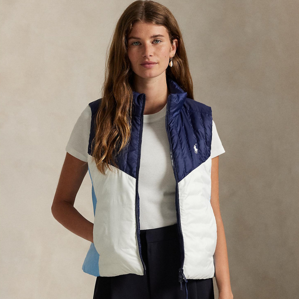ラルフローレン レディース ゴルフウェア ダウンベスト 秋 冬