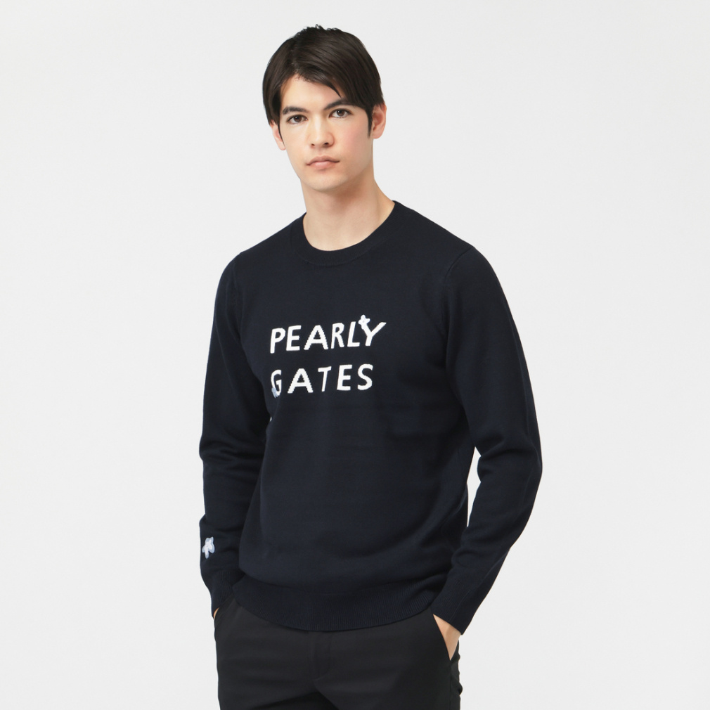 パーリーゲイツ メンズ 蓄熱セーター 冬ゴルフ 防風 防寒 サイズ6