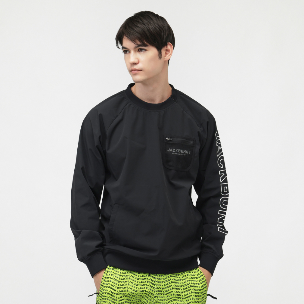 ジャック バニー ゴルフウェア 長袖ウインドブレーカー 春 夏 Needle