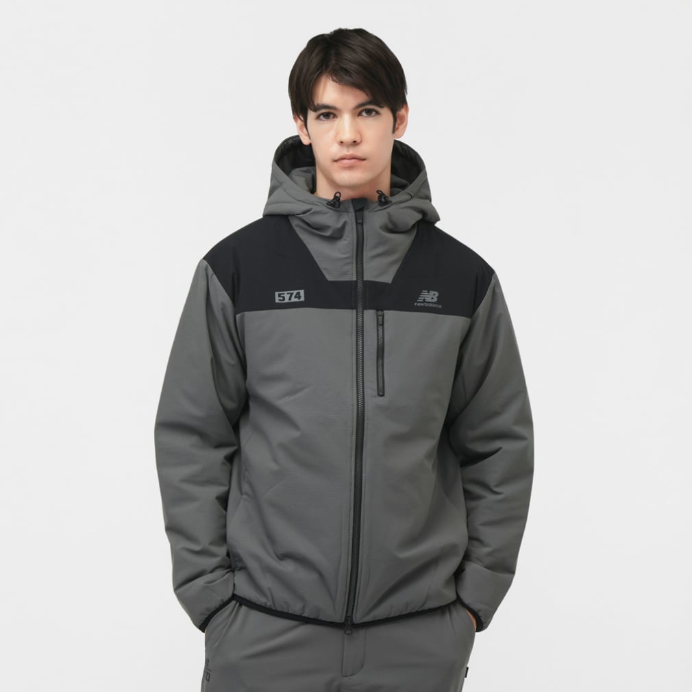 ニューバランス ゴルフウェア 中綿ジャケット 秋 冬 PADDED FULL ZIP