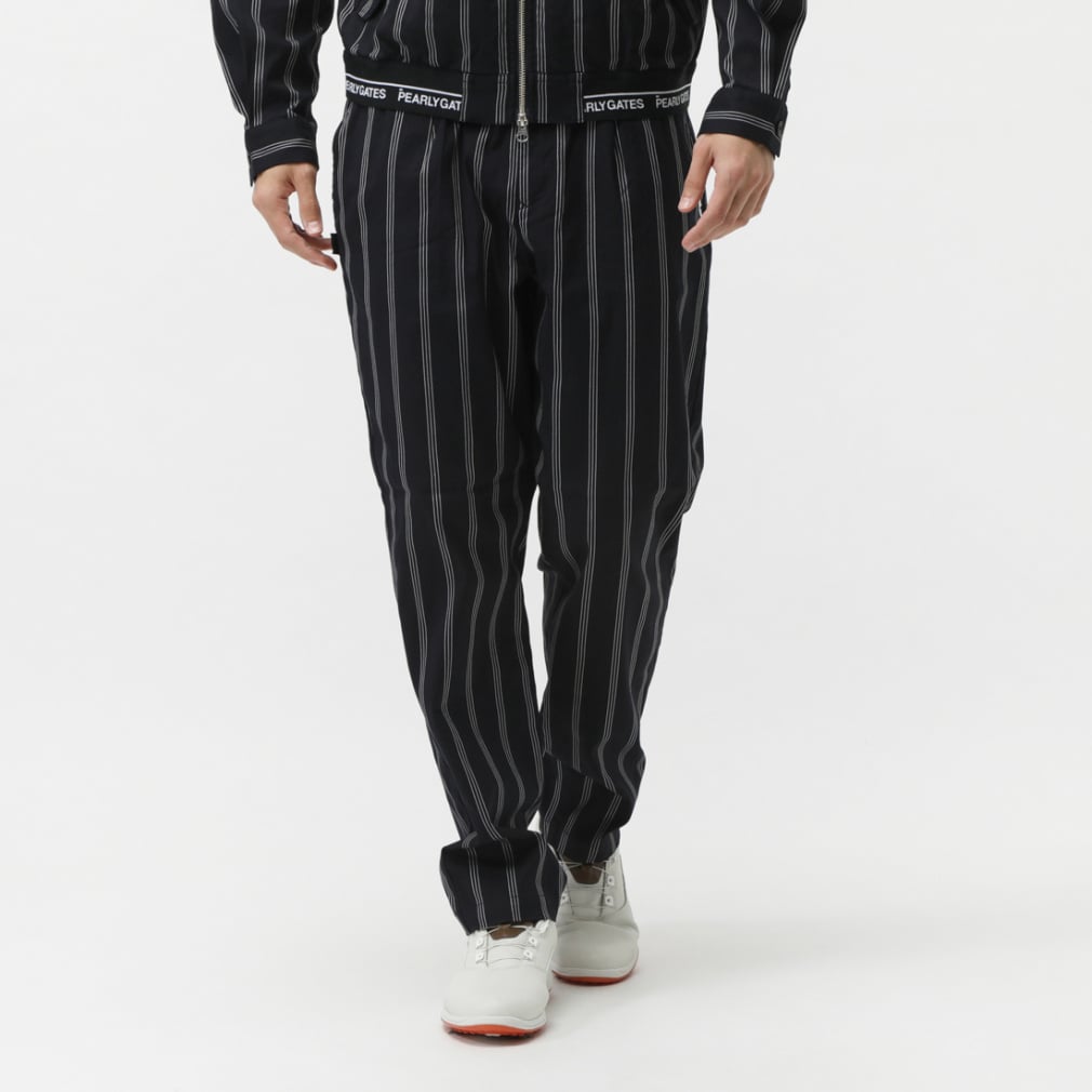 パーリーゲイツ ゴルフウェア スラックス 春 夏 先染オックス