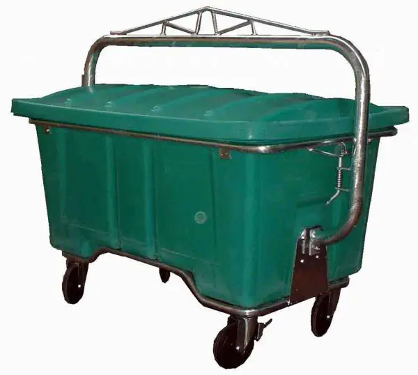 金属製ゴミ箱 - V, C - Fm Grupo - 獣の死体用 / 移動式 / ふた付き