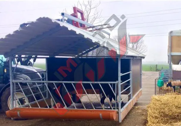 家畜小屋 - ЕКО - ОN - Limk Ltd. - 子牛用 / 共用 / スチール製