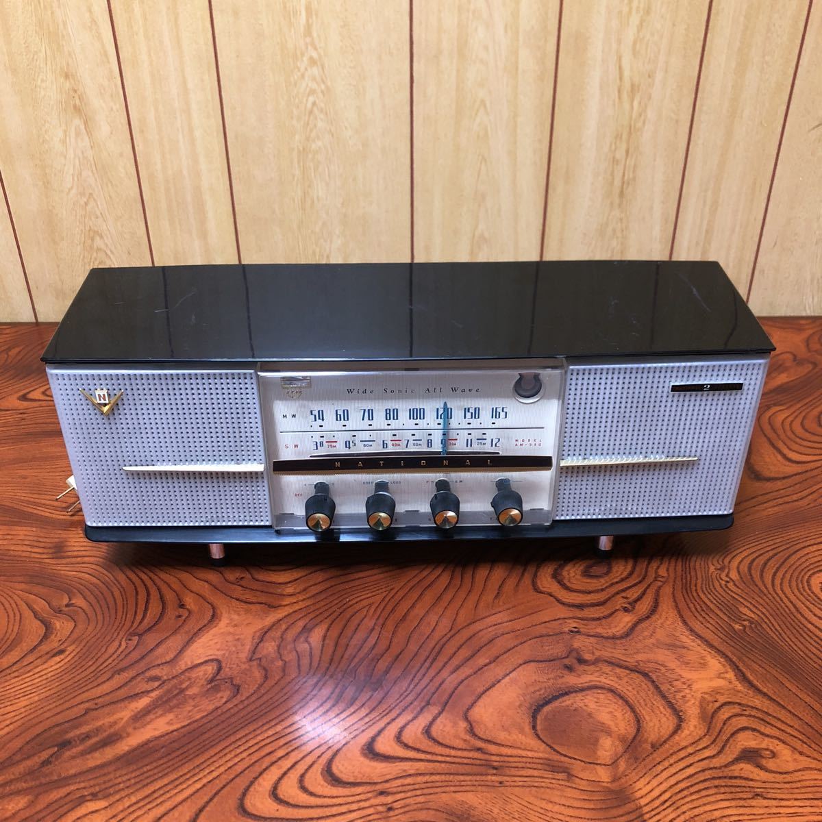 ナショナル 真空管ラジオ AM-390 ジャンクの落札情報詳細 - Yahoo
