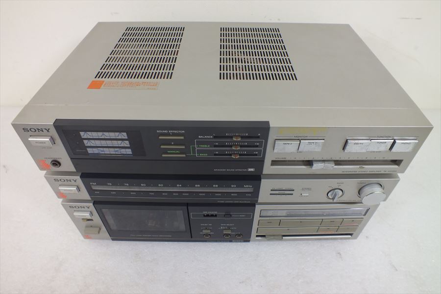 □SONY オーディオセット TA-AX200 アンプ ST-JX200 チューナー TC