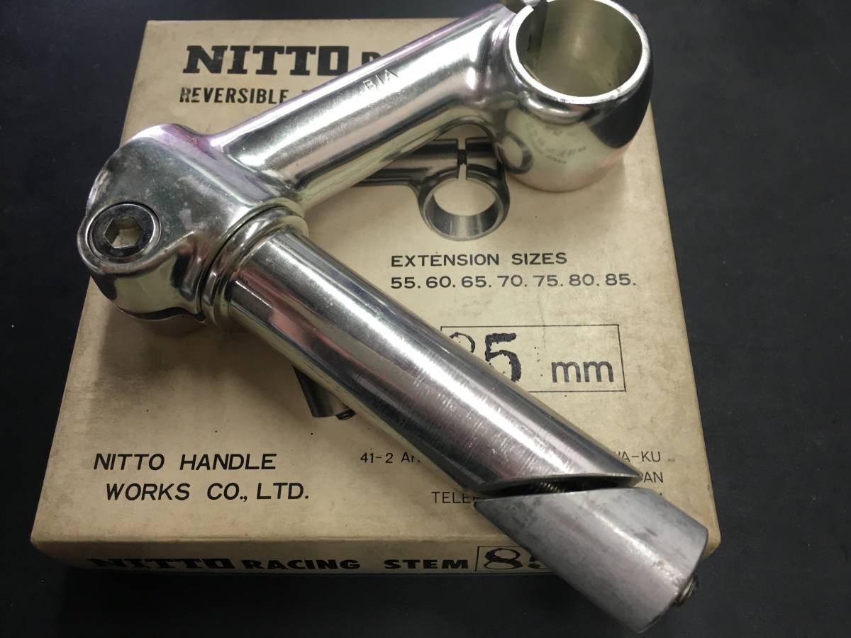 Yahoo!オークション 幻 極希少 Nitto 初期 天返し 鉄ステム 80mm -「天
