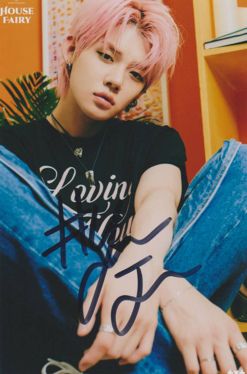 新品】TXT （Tomorrow X Together）ヨンジュン YEON JUN 直筆 サイン