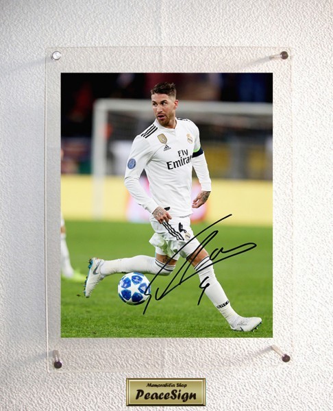 コレクション・良好】◇直筆サイン◇ セルヒオ・ラモス ◇ レアル
