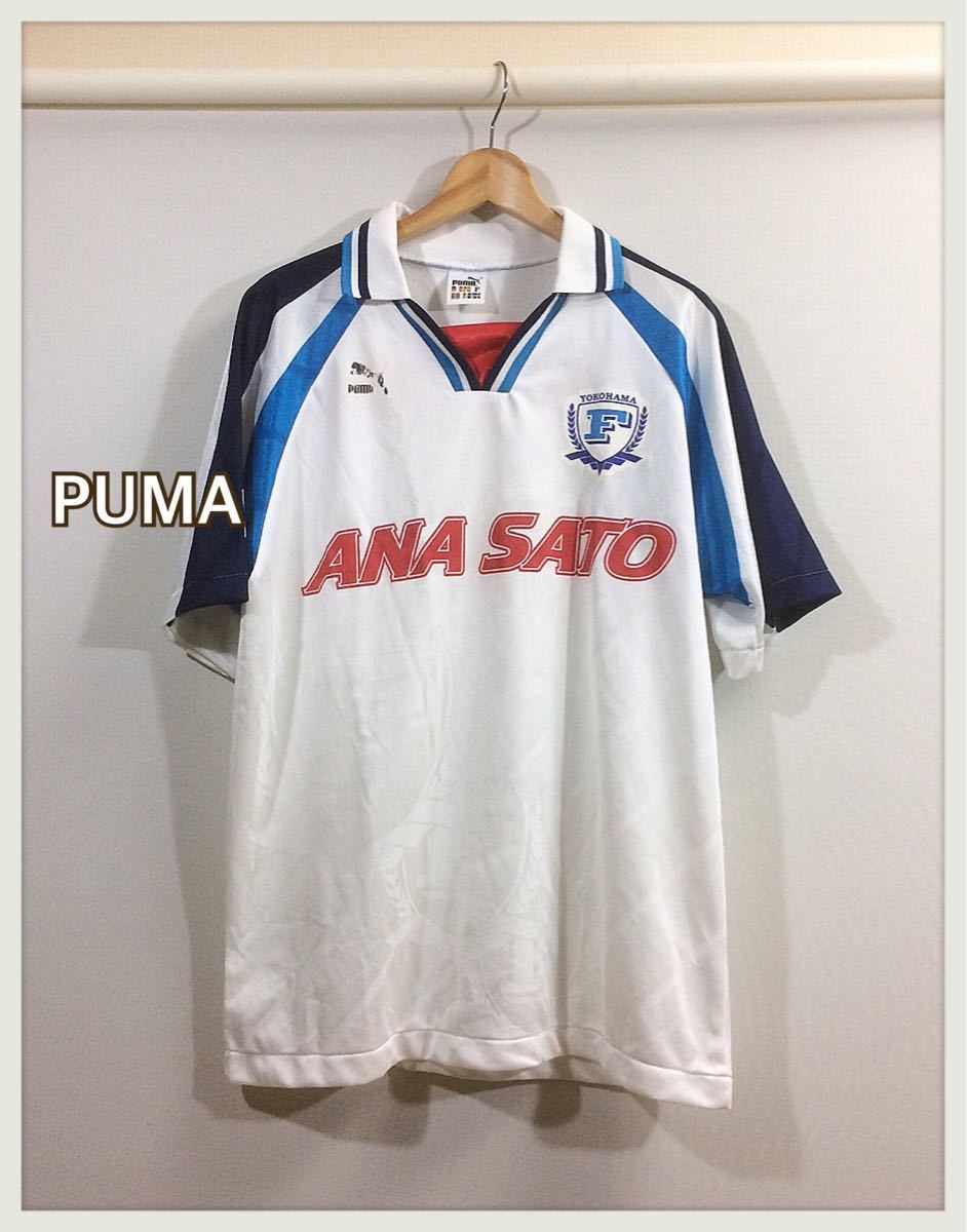 稀少！90's VINTAGE□PUMA□Jリーグ 横浜フリューゲルス ANA SATO （J