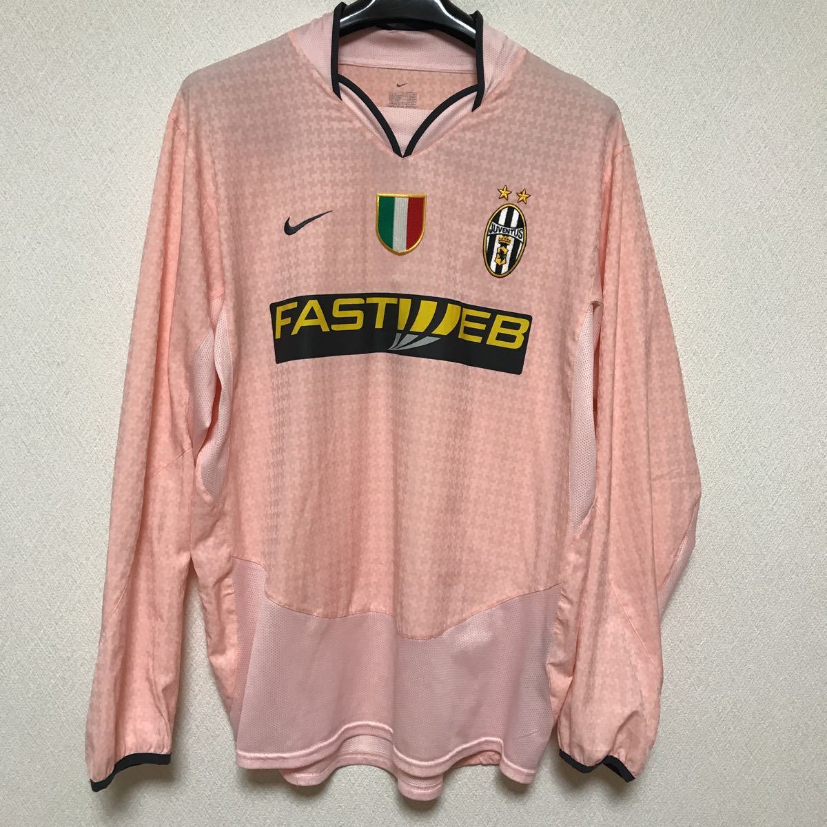 即決【正規品】ユベントス03/04アウェイ長袖サッカーユニフォーム