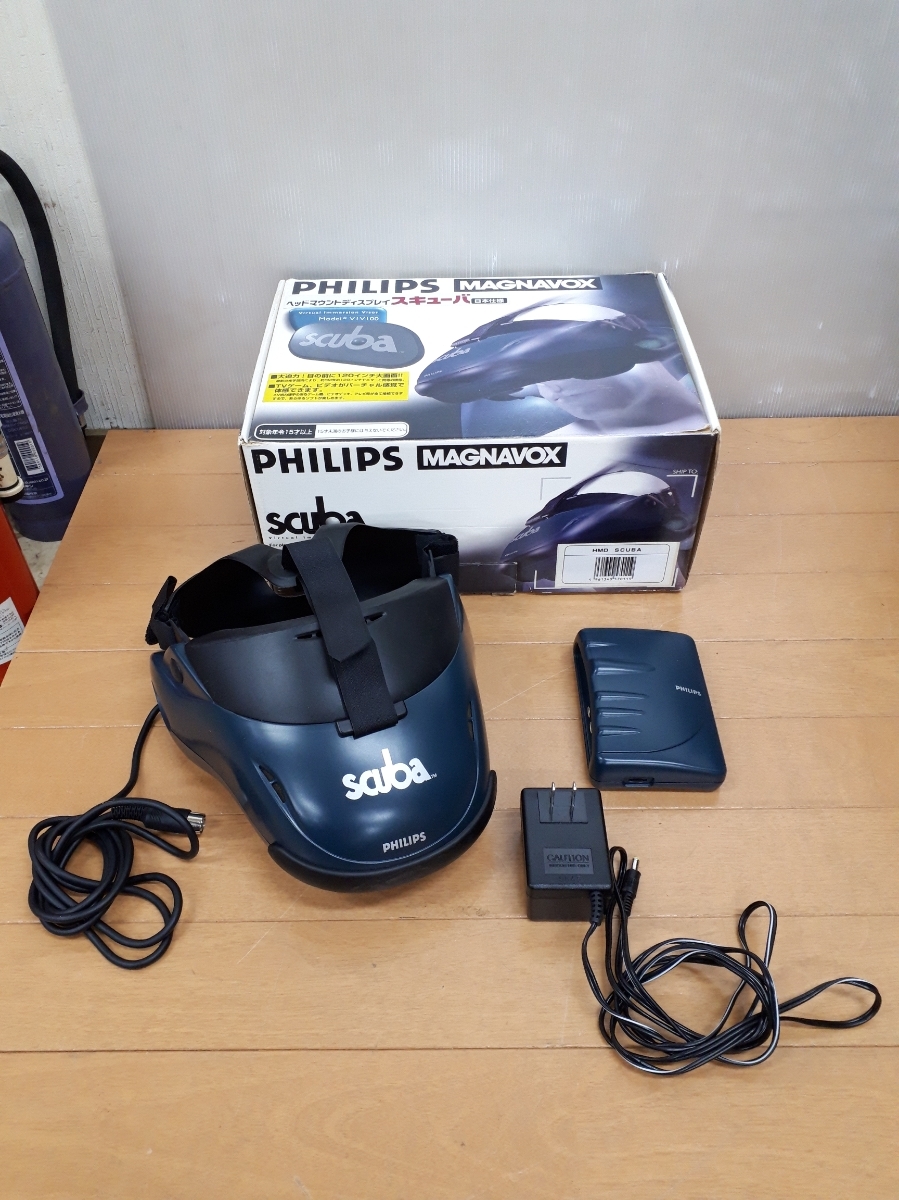 中古】PHILIPS フィリップス MAGNAVOX scuba HMD スキューバ ヘッド