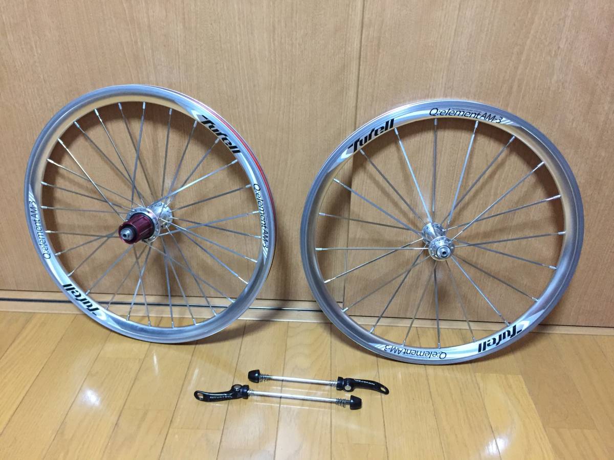 Tyrell タイレル FX純正 AM-3ホイール 20インチ406 中古 シマノ 10s