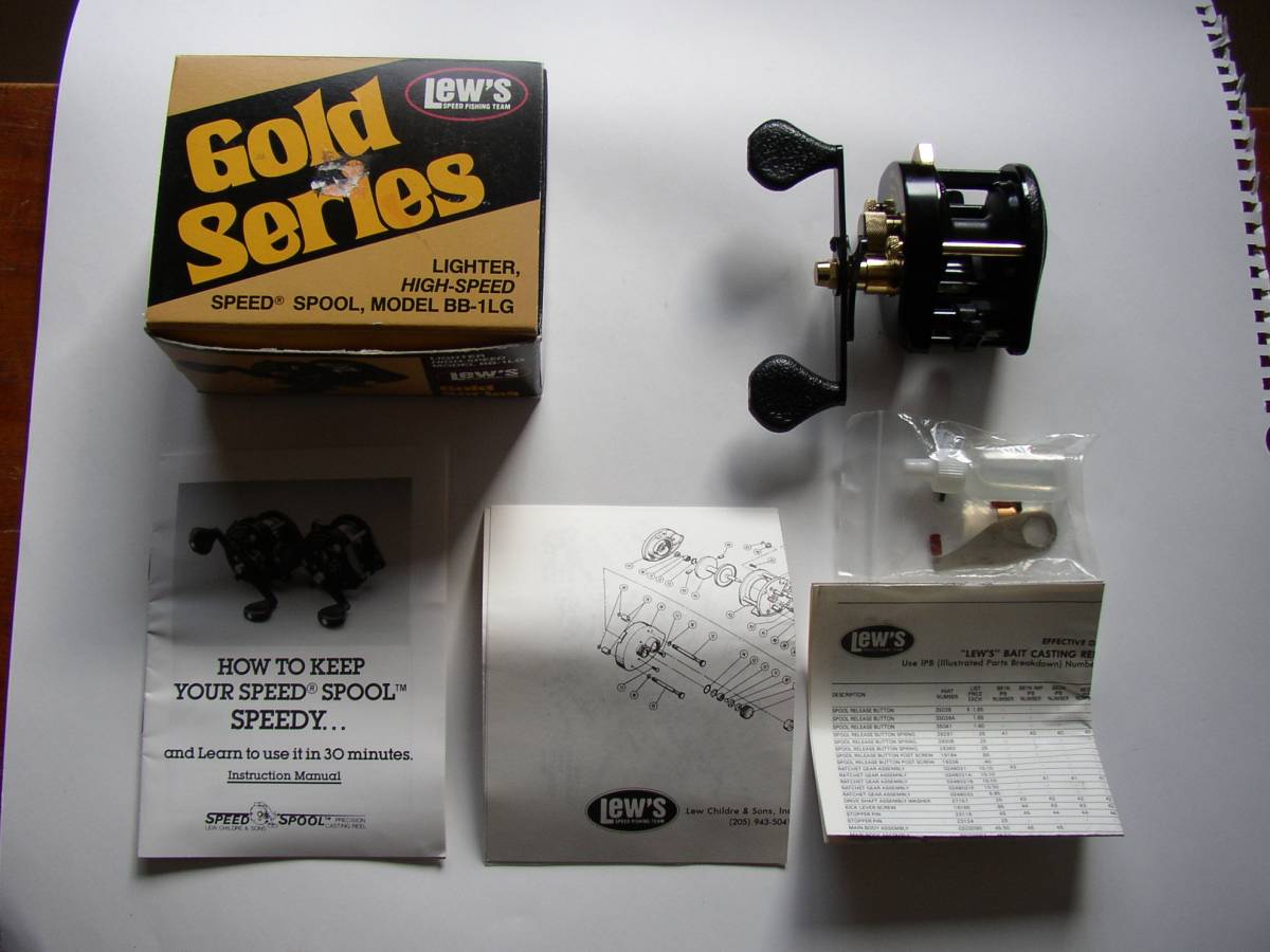 新品】Lew's BB-1LG LEW CHILDRE Speed Spool ルー ゴールド シリーズ