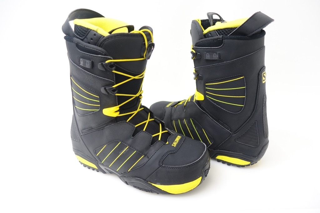 Salomon シナプス スノーボードブーツ ブラック/イエロー Salomon