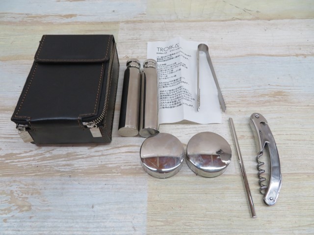 美品☆TROIKA BAR01/LE 携帯用バーセット トロイカ ピクニックバー