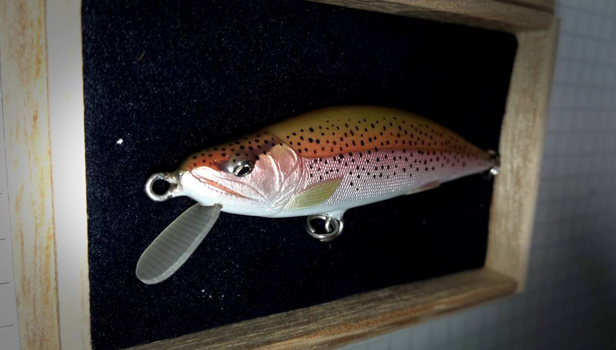 新品】吉田光 HY-50S ハンドメイドミノー ☆ バルサミノー ヤマメ