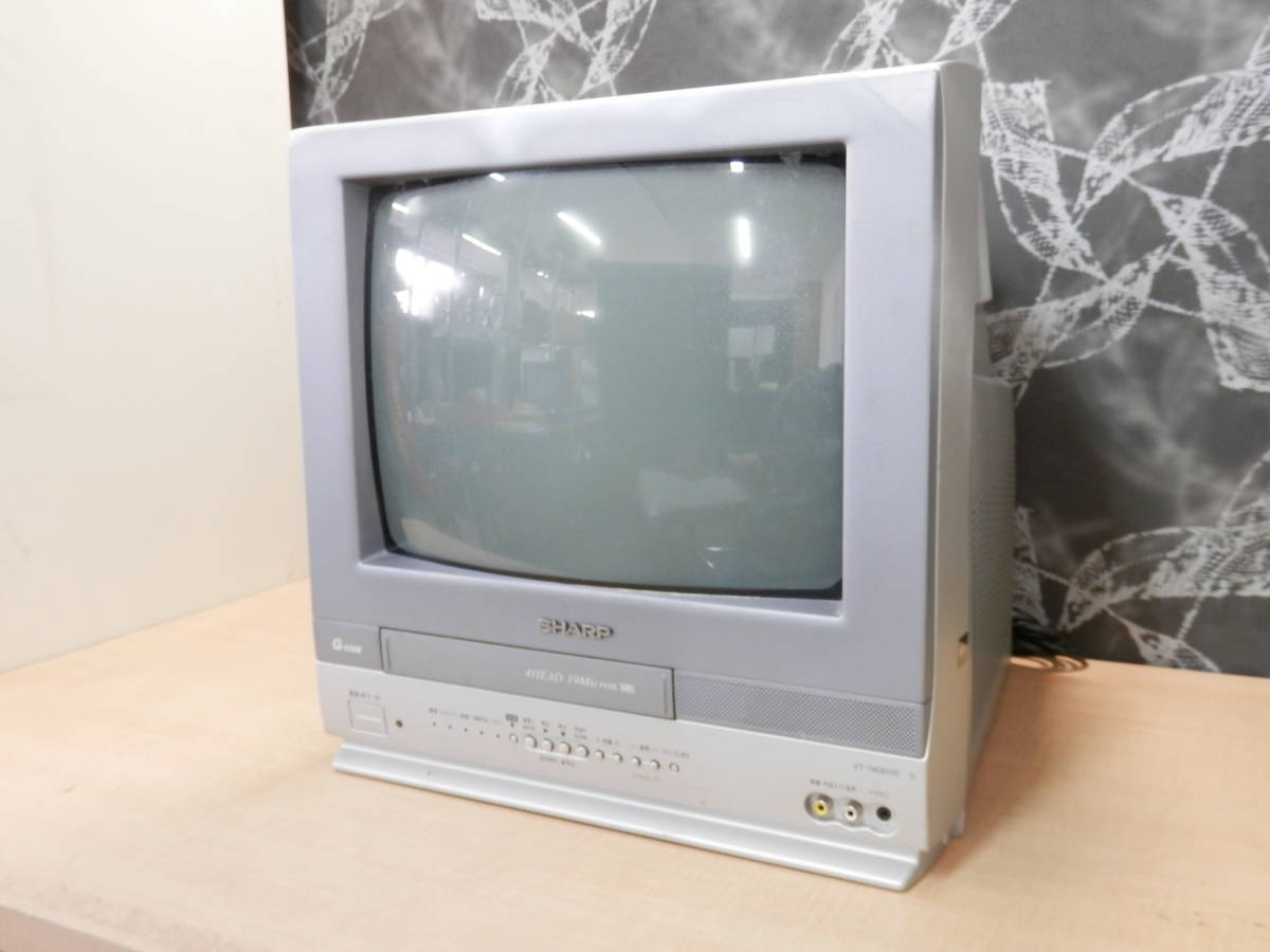C*r様 SHARP テレビ VT-21DV70 DVD/VHS 使用頻度少 動 C*